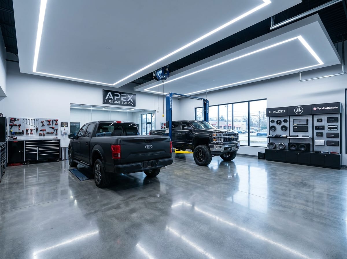 Bristol Sound custom audio and auto shop Santa Ana